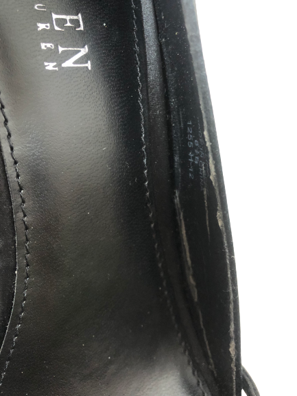 Ralph Lauren Black Rhinestone Heels | Brand New |