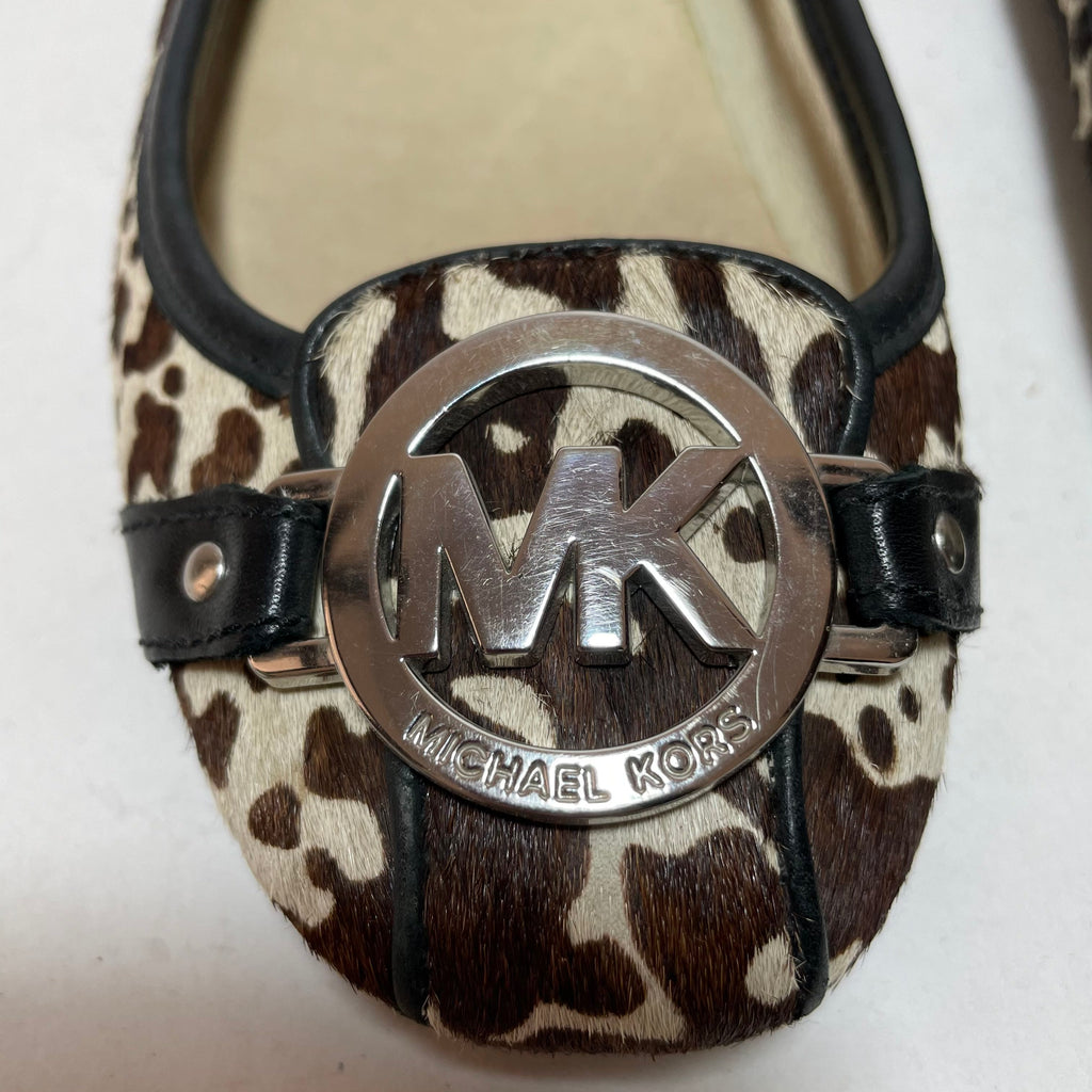 Michael Kors Calf-Hair Fulton Loafers | Pre Loved |