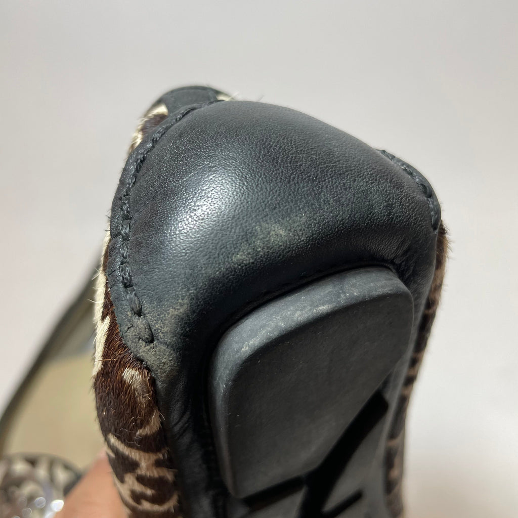 Michael Kors Calf-Hair Fulton Loafers | Pre Loved |