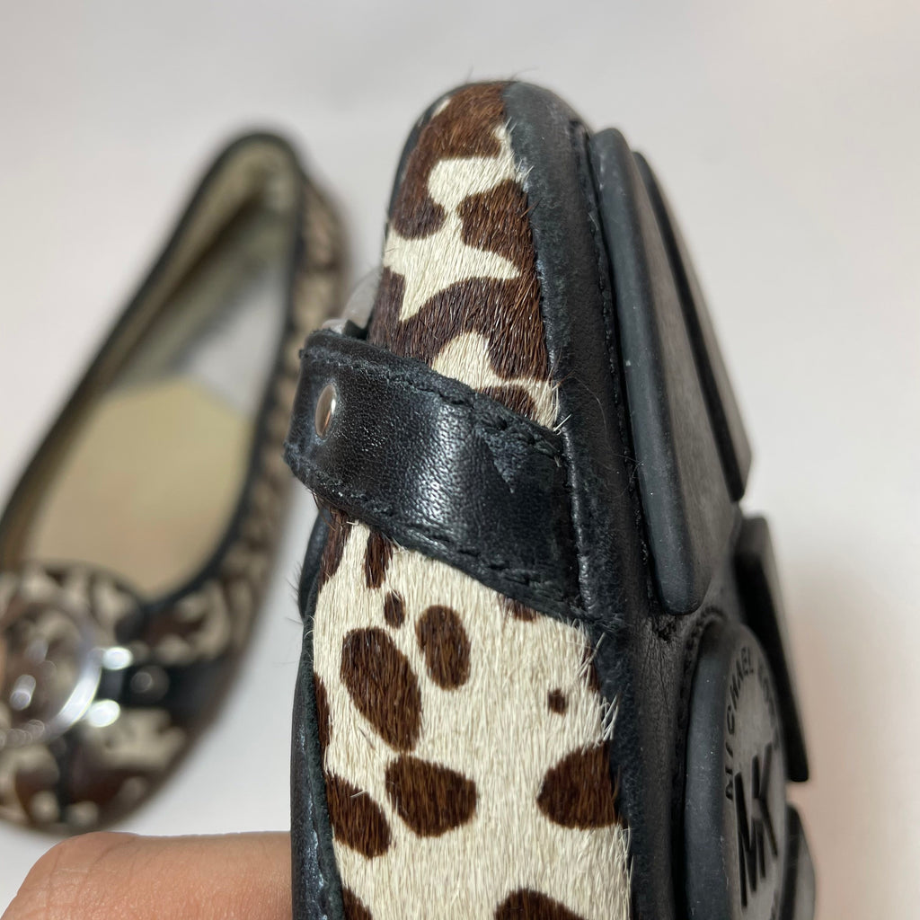 Michael Kors Calf-Hair Fulton Loafers | Pre Loved |