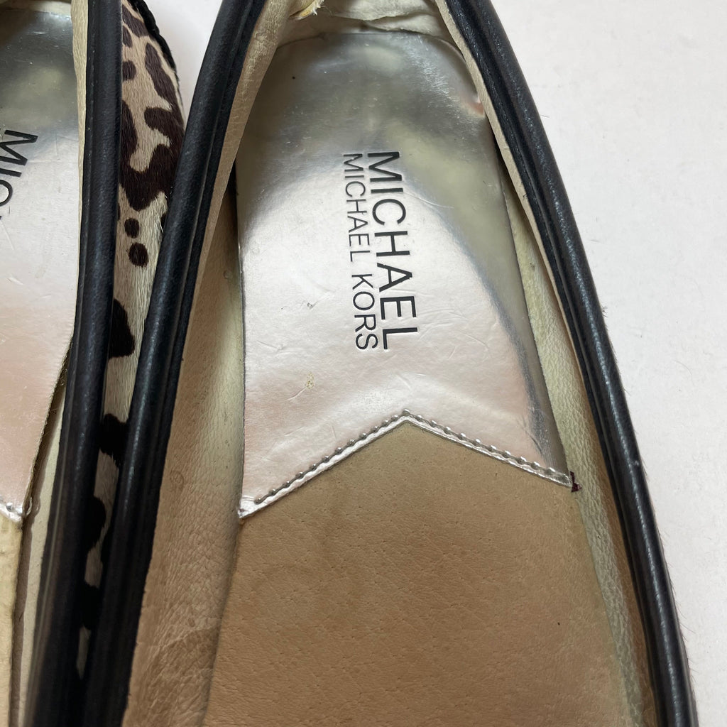 Michael Kors Calf-Hair Fulton Loafers | Pre Loved |