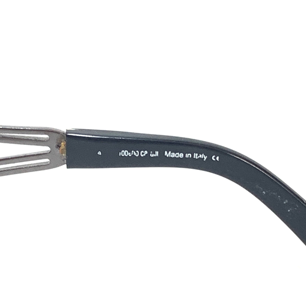 Roberto Cavalli 527S Grey Metal Butterfly Sunglasses | Pre Loved |