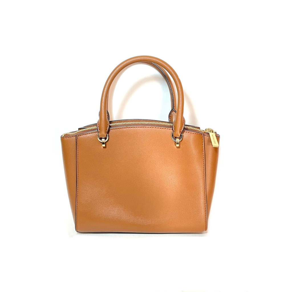 Michael Kors Tan Leather 'Ellis' Gold Studded Tote | Like New |