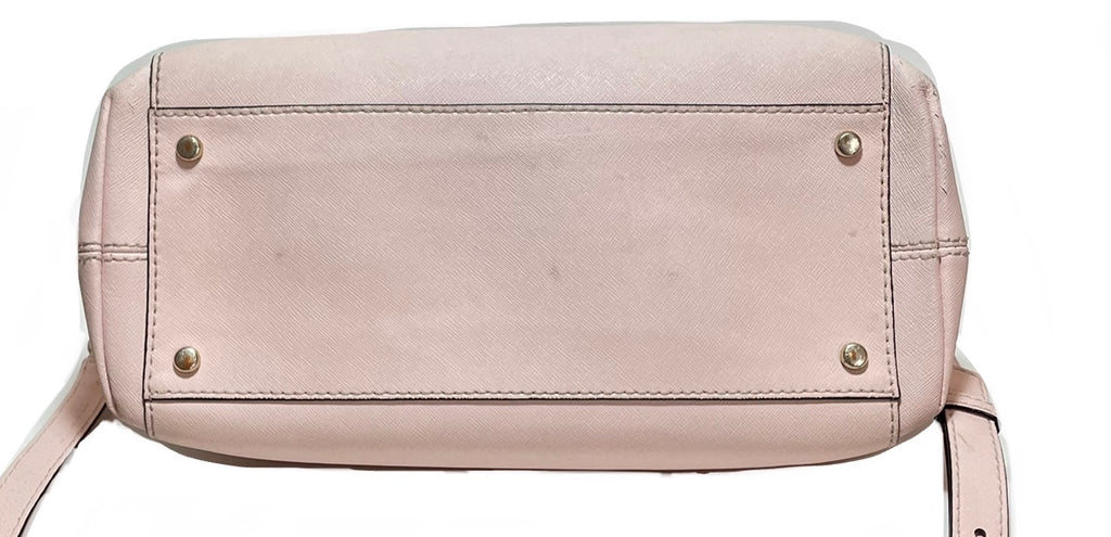 Kate Spade Light Pink Leather Satchel | Pre Loved |