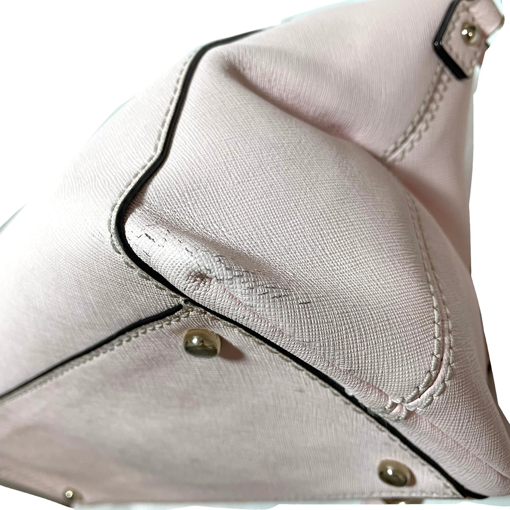 Kate Spade Light Pink Leather Satchel | Pre Loved |