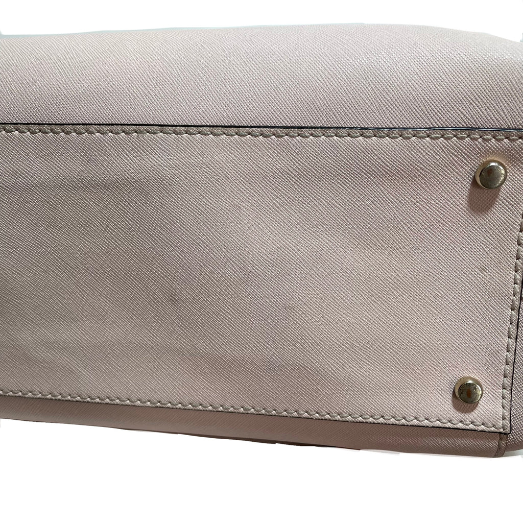 Kate Spade Light Pink Leather Satchel | Pre Loved |