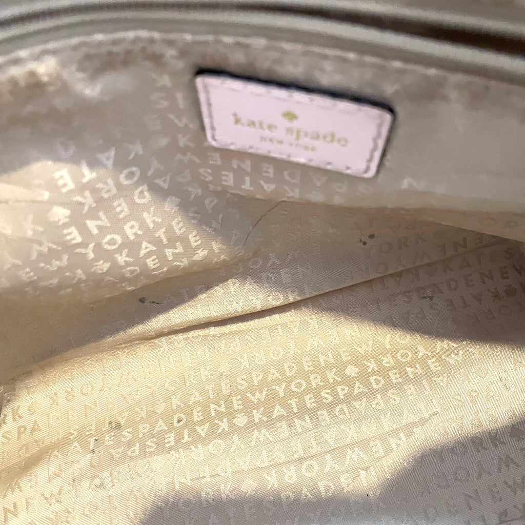 Kate Spade Light Pink Leather Satchel | Pre Loved |