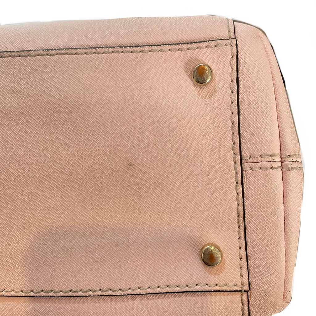 Kate Spade Light Pink Leather Satchel | Pre Loved |