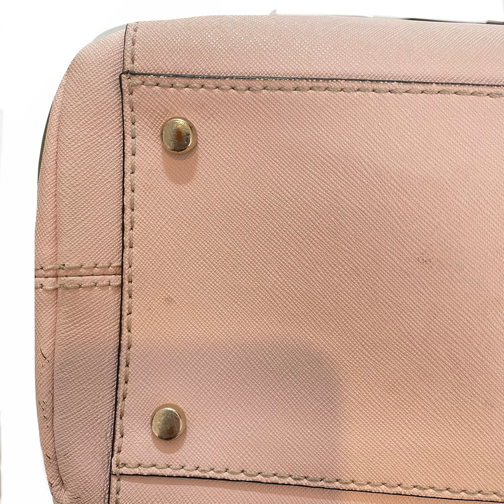 Kate Spade Light Pink Leather Satchel | Pre Loved |