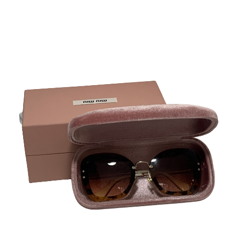 Miu Miu Square Gradient Sunglasses | Gently Used |
