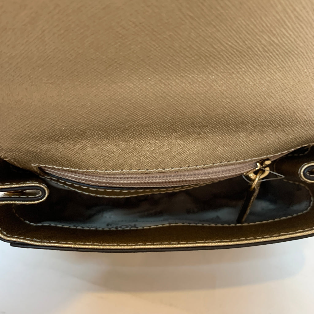 Michael Kors Gold 'Dillon' Small Stud Satchel | Gently Used |