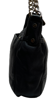 Michael Kors Black Leather Small Shoulder Bag | Pre Loved |