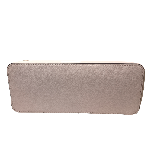 Michael Kors Powder Blush Leather Jet Set Travel Dome Crossbody Bag | Brand New |