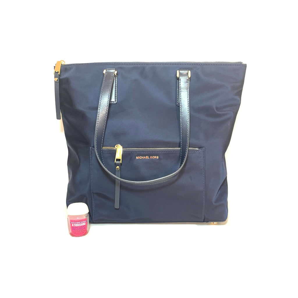 Michael Kors Nylon Navy Tote Bag | Gently Used |