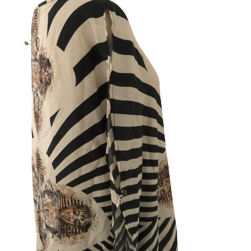 Sheep Printed Poncho Top | Pre Loved |