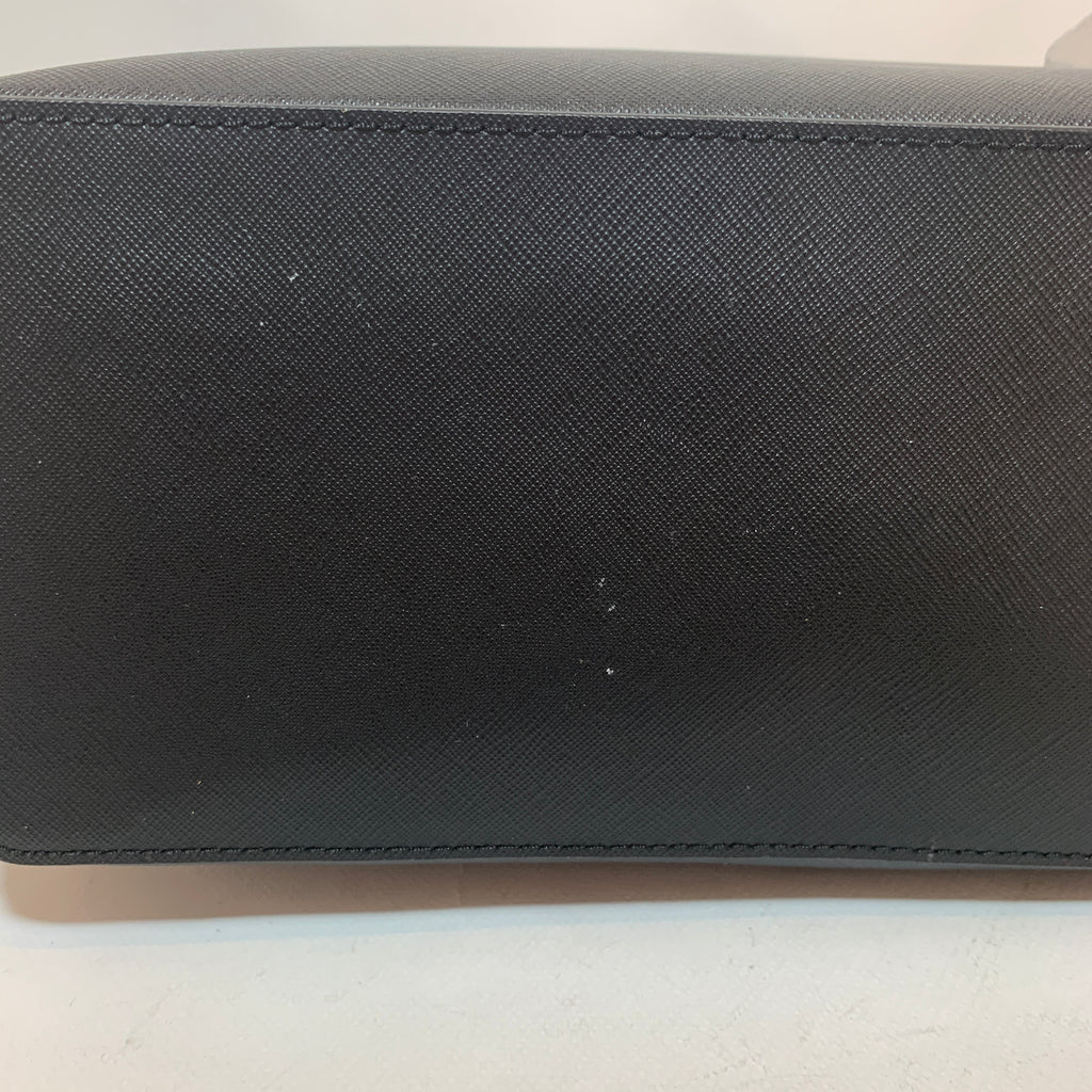 Michael Kors Medium Jet Set Saffiano Black Leather Tote | Brand New |