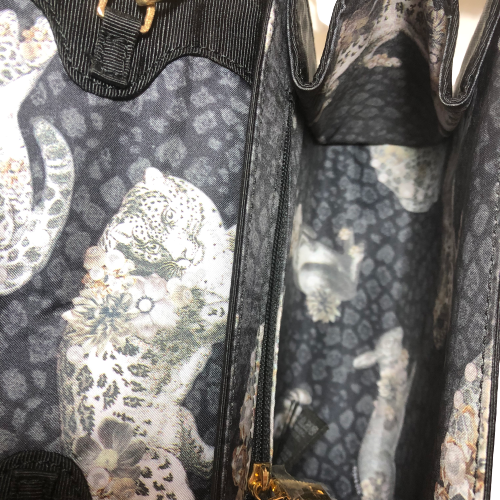 Ted Baker Black 'Graciee' Grossgrain Bow Clutch | Brand New |