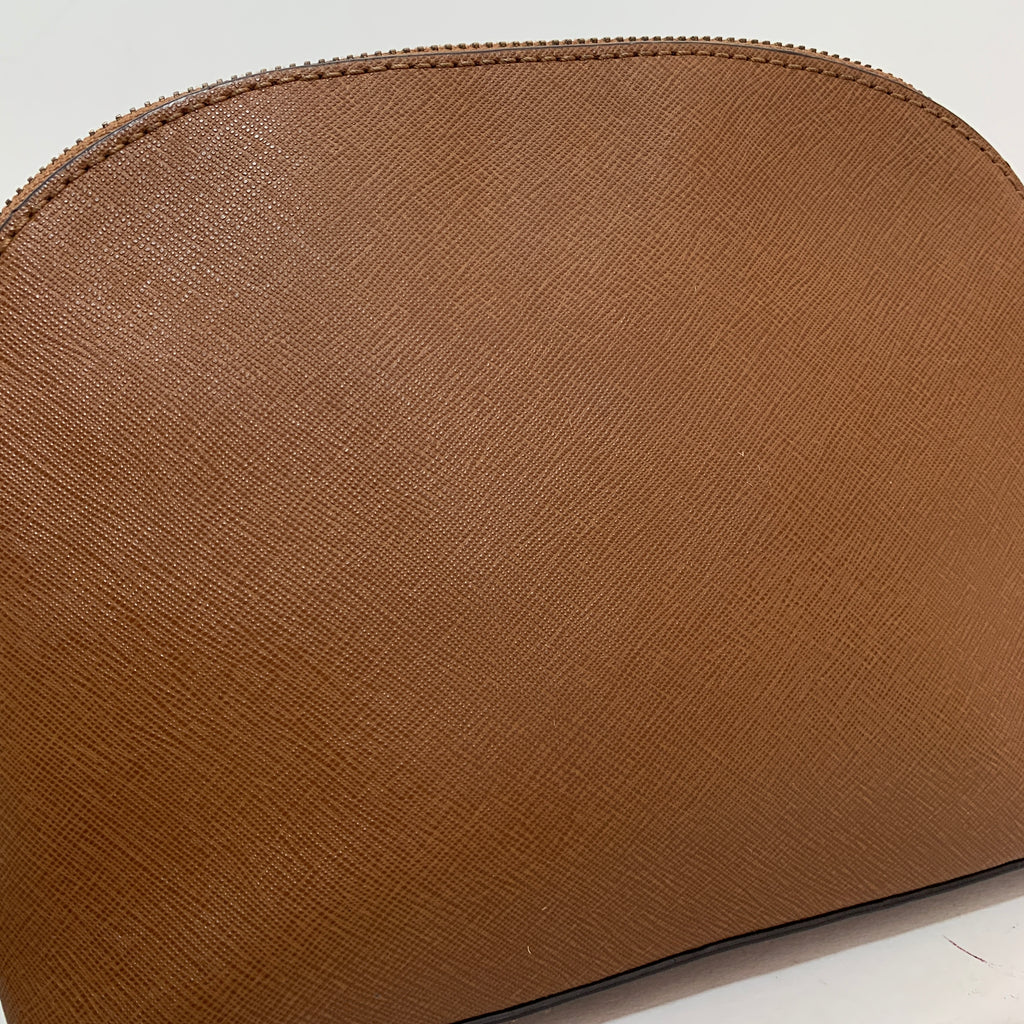 Michael Kors Tan Dome Leather Crossbody Bag | Pre Loved |