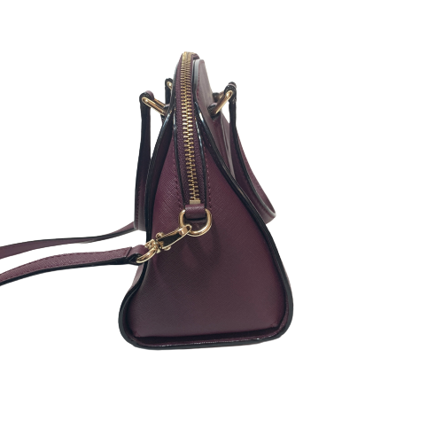 Kate Spade Purple Leather Small Dome Satchel | Pre Loved |