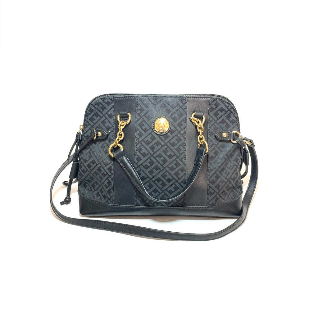 Tommy Hilfiger Black Satchel | Brand New |