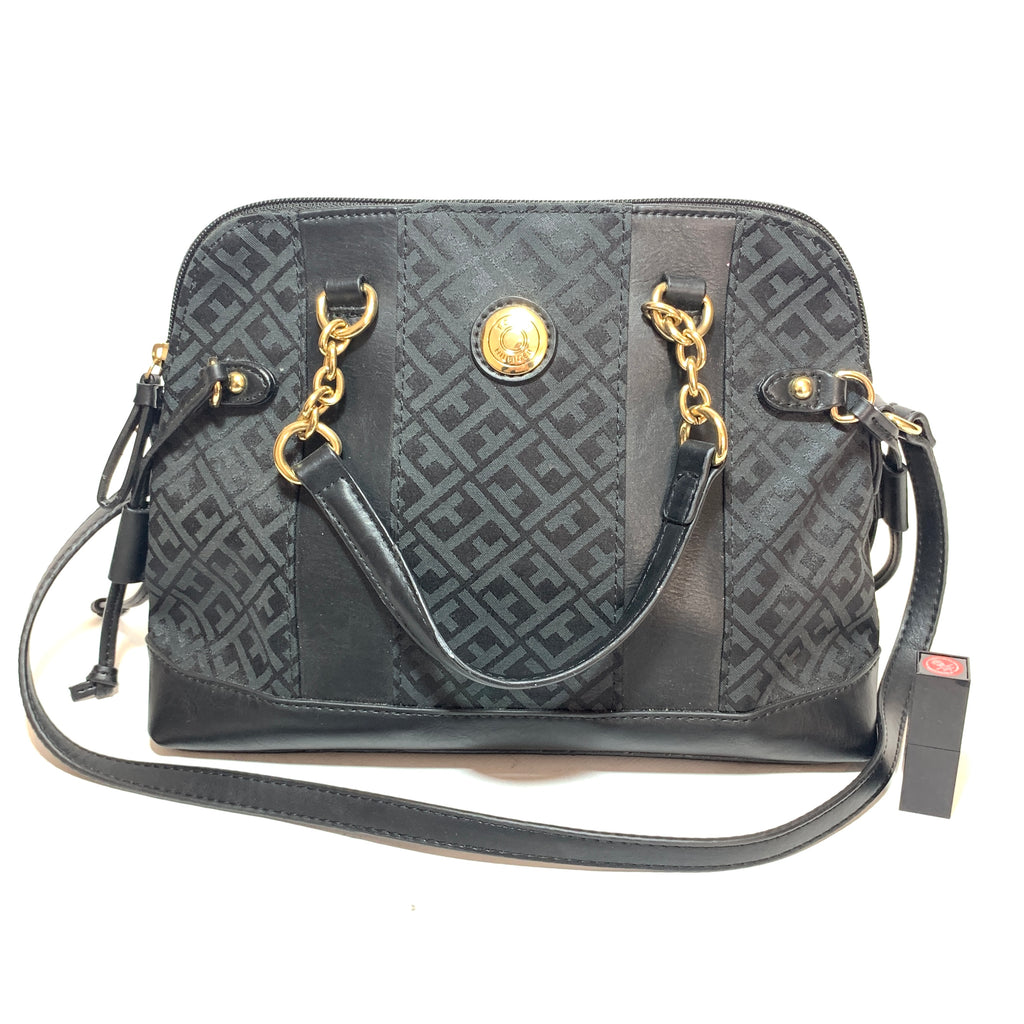 Tommy Hilfiger Black Satchel | Brand New |