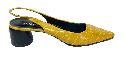 Mango Mustard Pointed Mules | Gently Used |