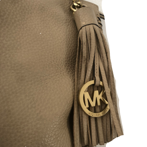 Michael Kors Greige 'Chelsea' Shoulder Bag | Pre Loved |
