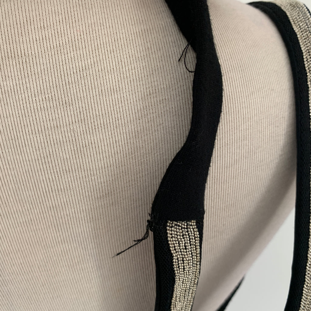 River Island Black with Sequins Straps Maxi Dress | Pre Loved |