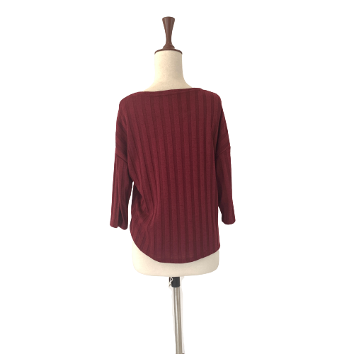 MAX Red Striped Blouse | Brand New |