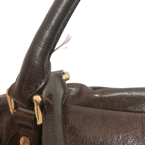 Michael Kors Brown Suede and Leather Satchel | Pre Loved |