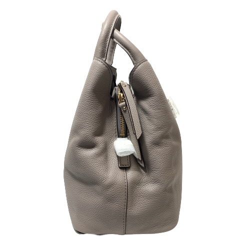 Kate Spade 'Evangelie' Grey Pebbled Leather Satchel | Brand New |