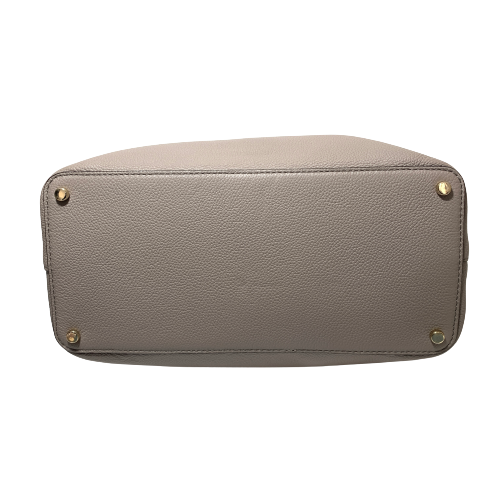 Kate Spade 'Evangelie' Grey Pebbled Leather Satchel | Brand New |