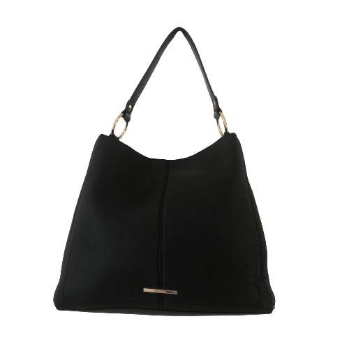 River Island Multi-texture Lock Shoulder Bag | Gently Used |