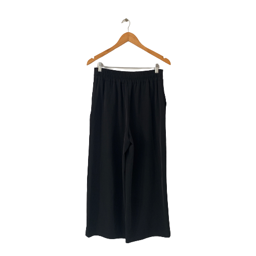 ZARA Black Wide-legged Pants | Pre Loved |