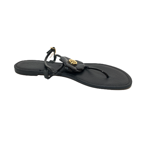 Tory Burch Black 'Shelby' Thong Sandals | Pre Loved |