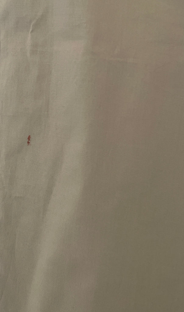 Unbeatable Beige Kurta & Pants with Pearls Set | Pre Loved |