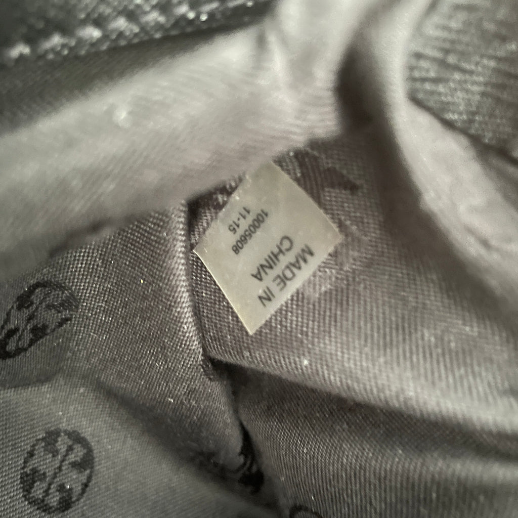 Tory Burch Black Leather Robinson Messenger Bag | Pre Loved |