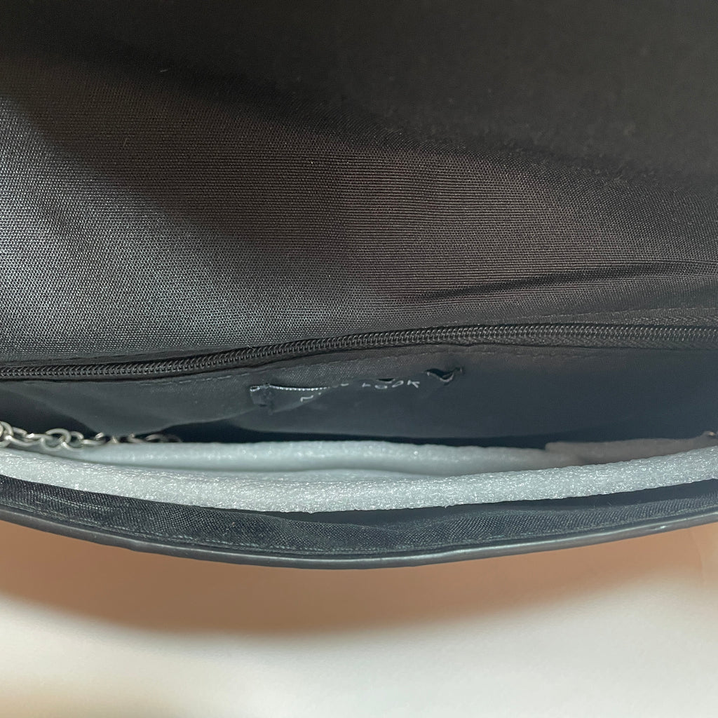 New Look Black Suede & Polka Dot Clutch | Brand New |