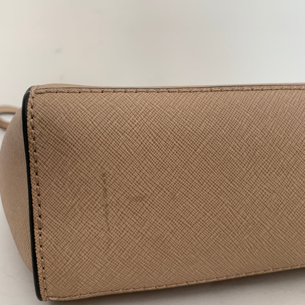 Michael Kors Light Blush Pink Small Studded Selma Crossbody Bag | Pre Loved |