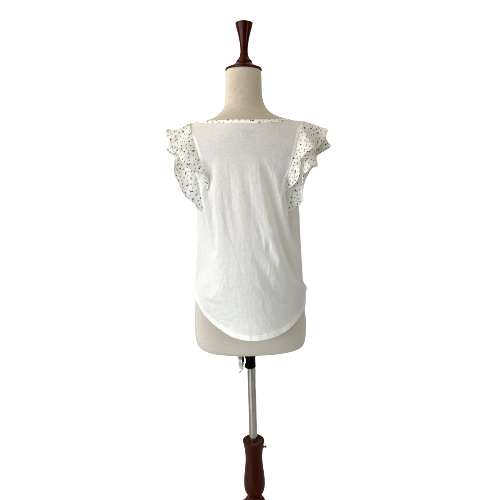 LOFT White Floral Printed Blouse | Brand New |