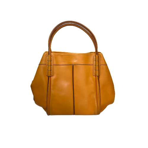 Tod's Mustard Leather Shoulder Bag | Pre Loved |
