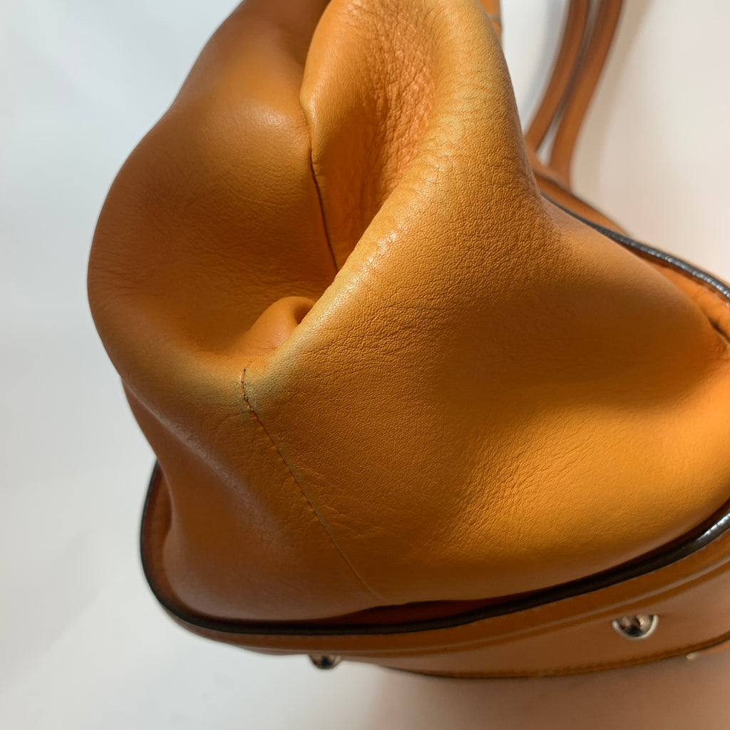 Tod's Mustard Leather Shoulder Bag | Pre Loved |