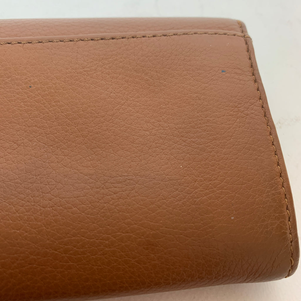 Michael Kors Tan Leather Envelope Wallet | Pre Loved |