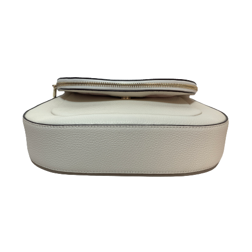 Kate Spade Cream Leather 'Leila' Medium Flap Shoulder Bag | Brand New |