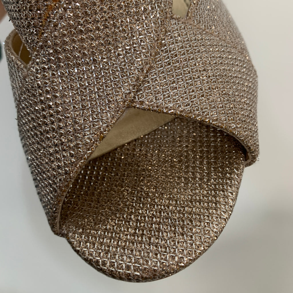 Michael Kors Gold Metallic 'Becky' Heels | Pre Loved |