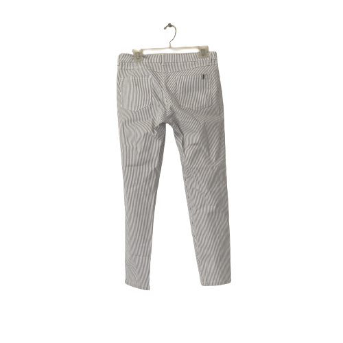 Mango Blue and White Striped Pants | Gently Used |