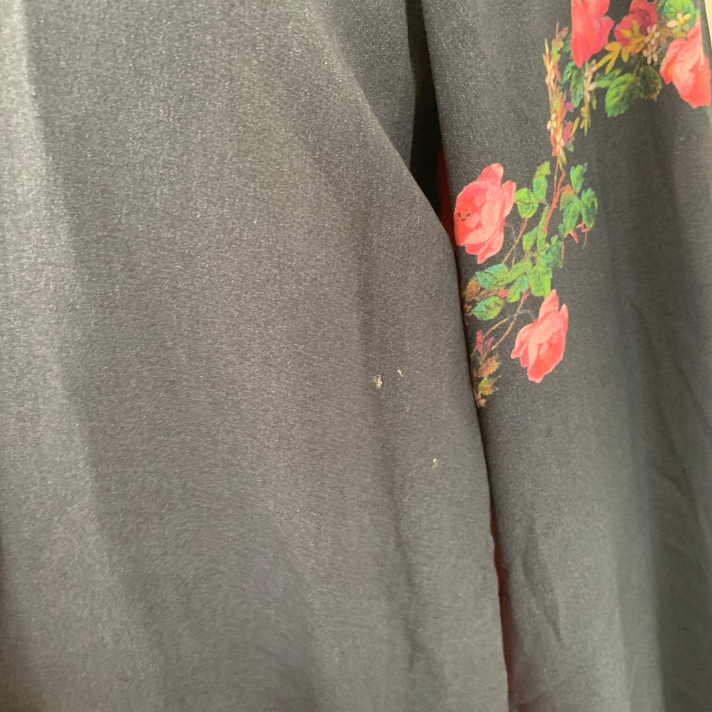 Nida Azwer Printed Crepe Silk Jacket | Gently Used |