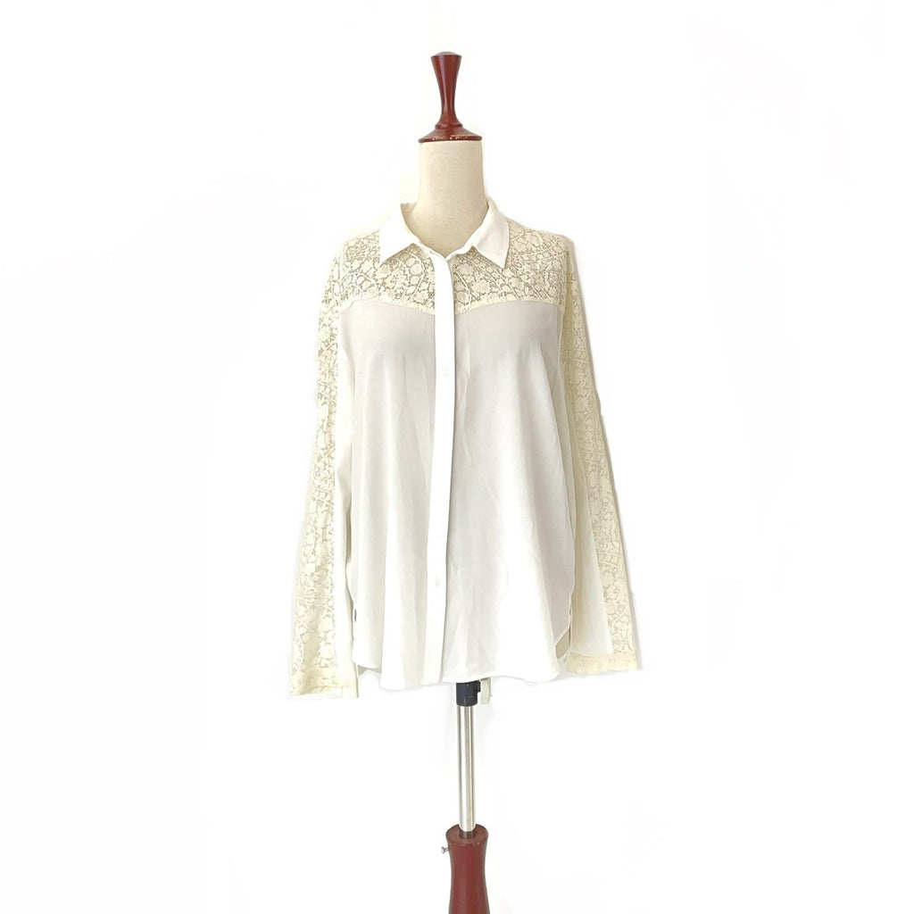 Linci White Lace Shirt | Brand New |
