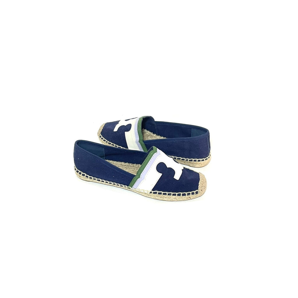 Tory Burch Navy 'Laguna' Espadrilles | Like New |