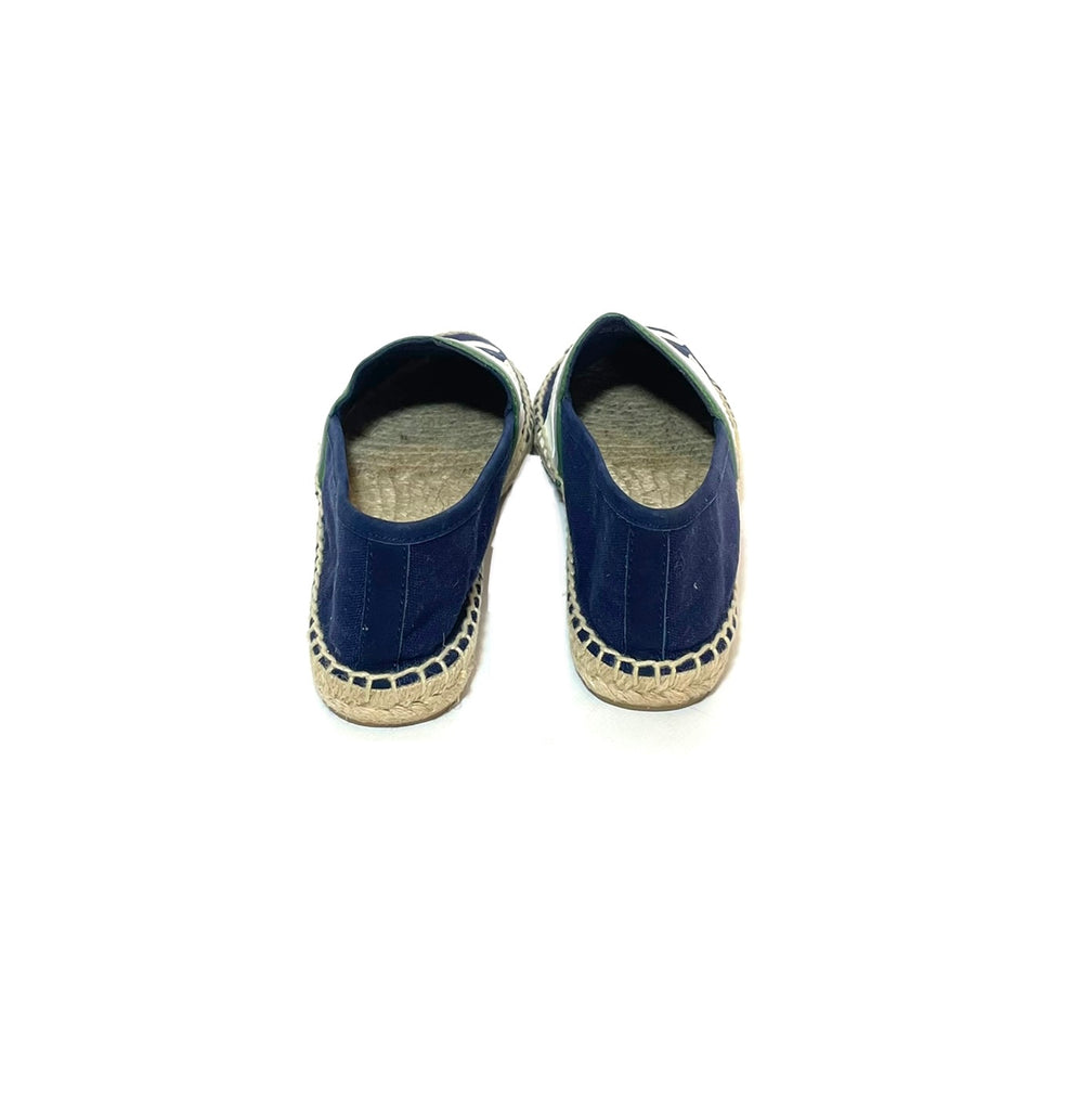Tory Burch Navy 'Laguna' Espadrilles | Like New |